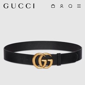 Gucci GG Marmont Wide Belt